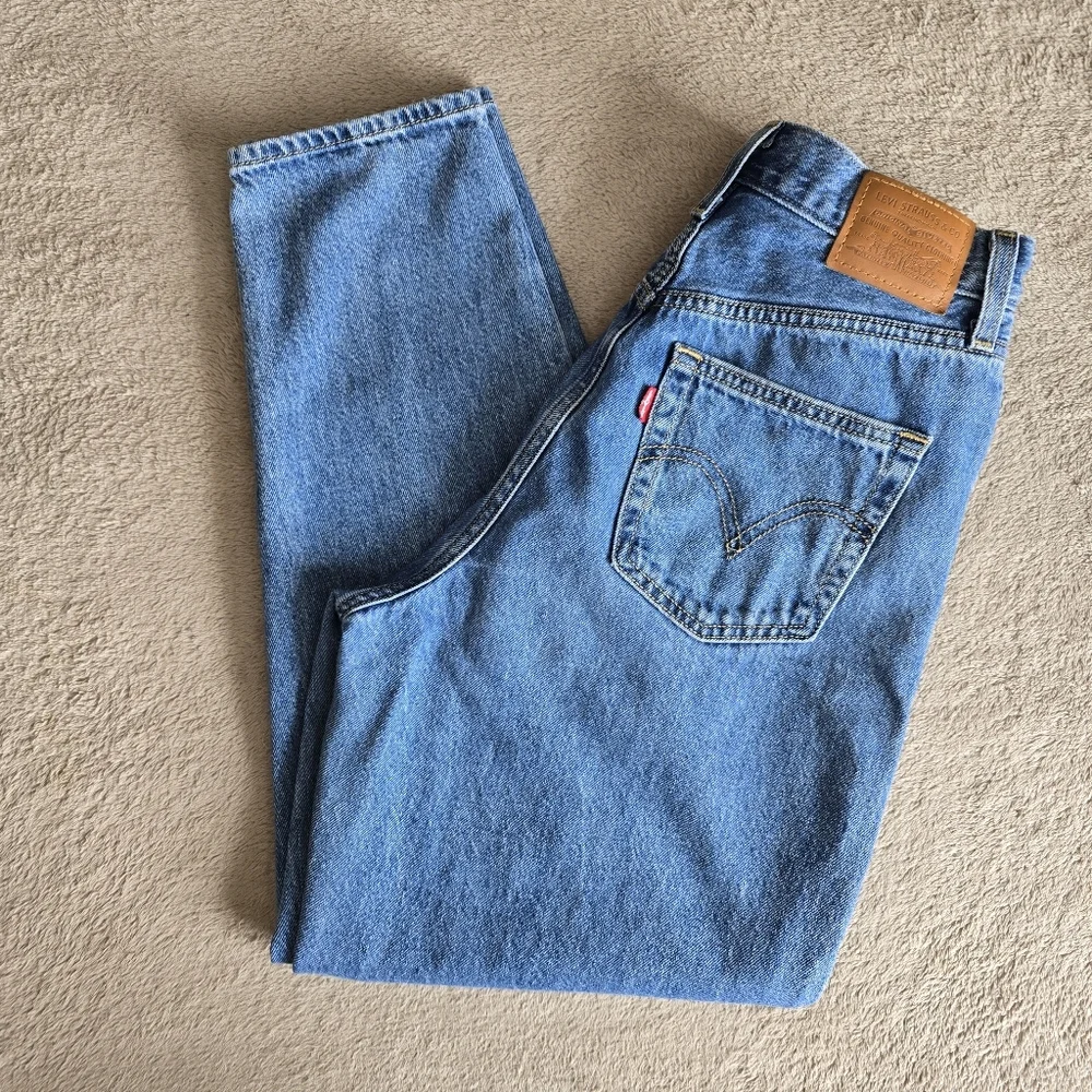 Levi's High Loose Taper Jeans size 27 - Picture 2 of 13